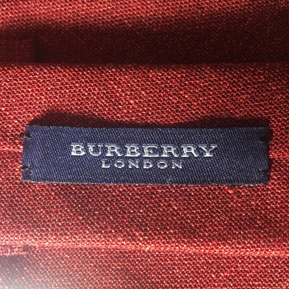 Drake’s for Burberry Wool Linen Handmade Tie